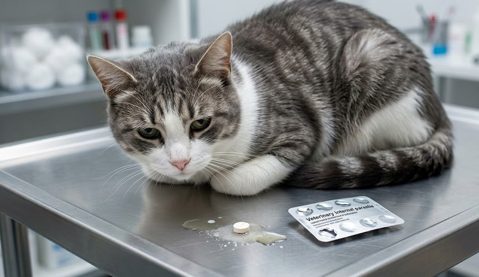 Kedim İç Parazit Hapından Sonra Kustu, Ne Yapmalıyım?​