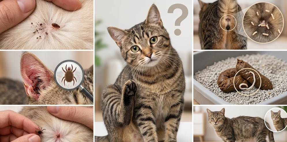 Kedide Parazit Olduğu Nasıl Anlaşılır​?