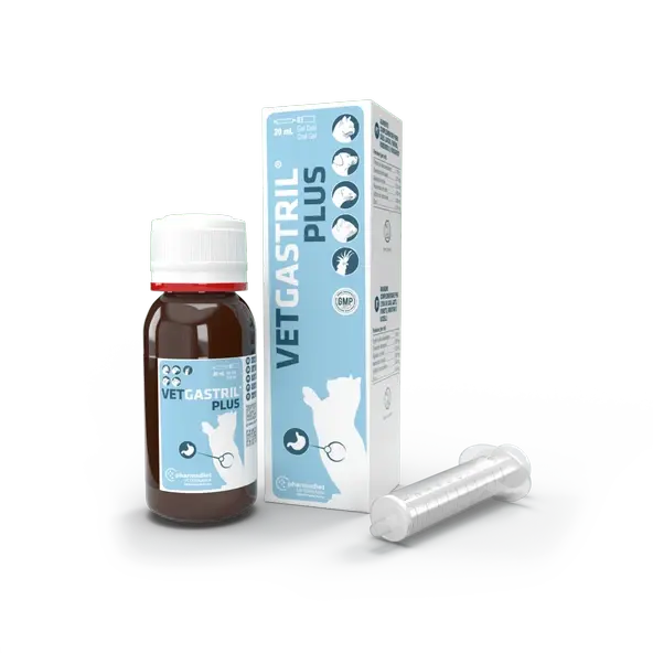 Vetgastril Plus 20ml kedi ve köpek tamamlayıcı yem