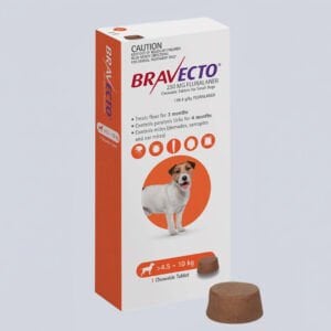 Bravecto 4,5–10 kg Köpek Çiğneme Tableti