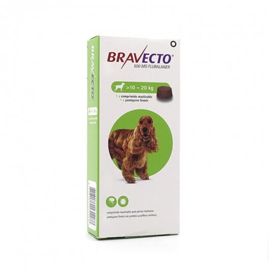 Bravecto 10–20 Kg Köpek Çiğneme Tableti