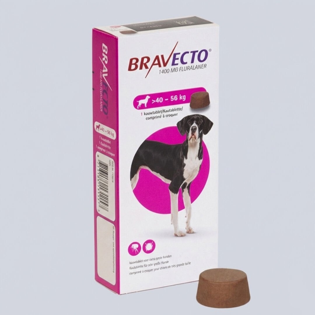 Bravecto 40–56 Kg Köpek Çiğneme Tableti